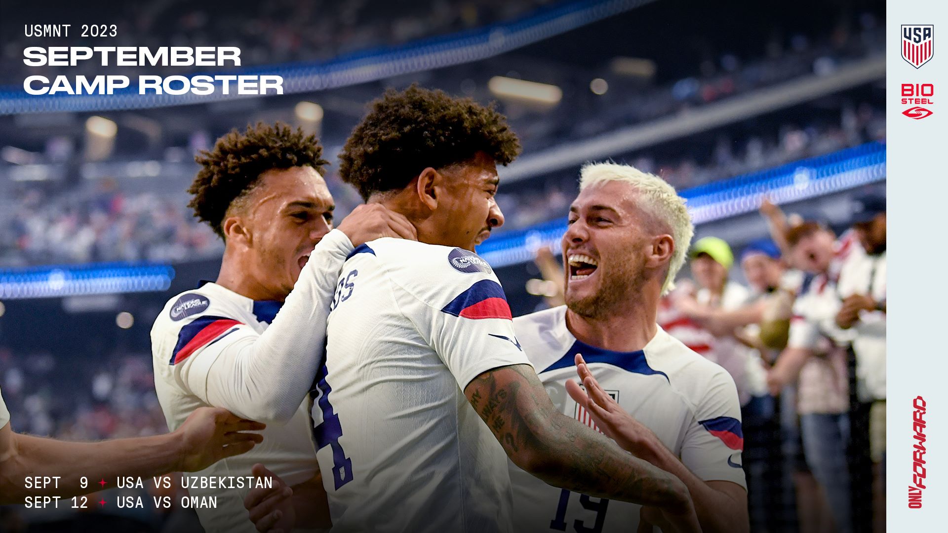 Berhalter Selects 24-Player BioSteel USMNT Training Camp Roster Ahead ...