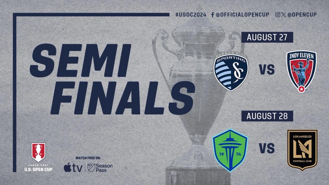 How to Watch and Stream the 2024 U.S. Open Cup Semifinals Sporting KC