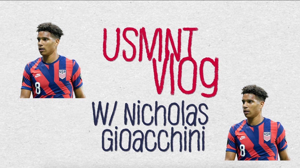 USMNT VLOG: Nicholas Gioacchini Does a Photoshoot and Connects with Family