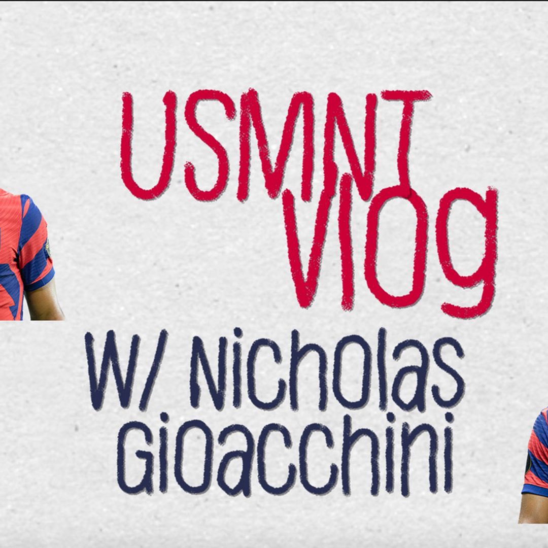 USMNT VLOG Nicholas Gioacchini Does a Photoshoot and Connects with Family