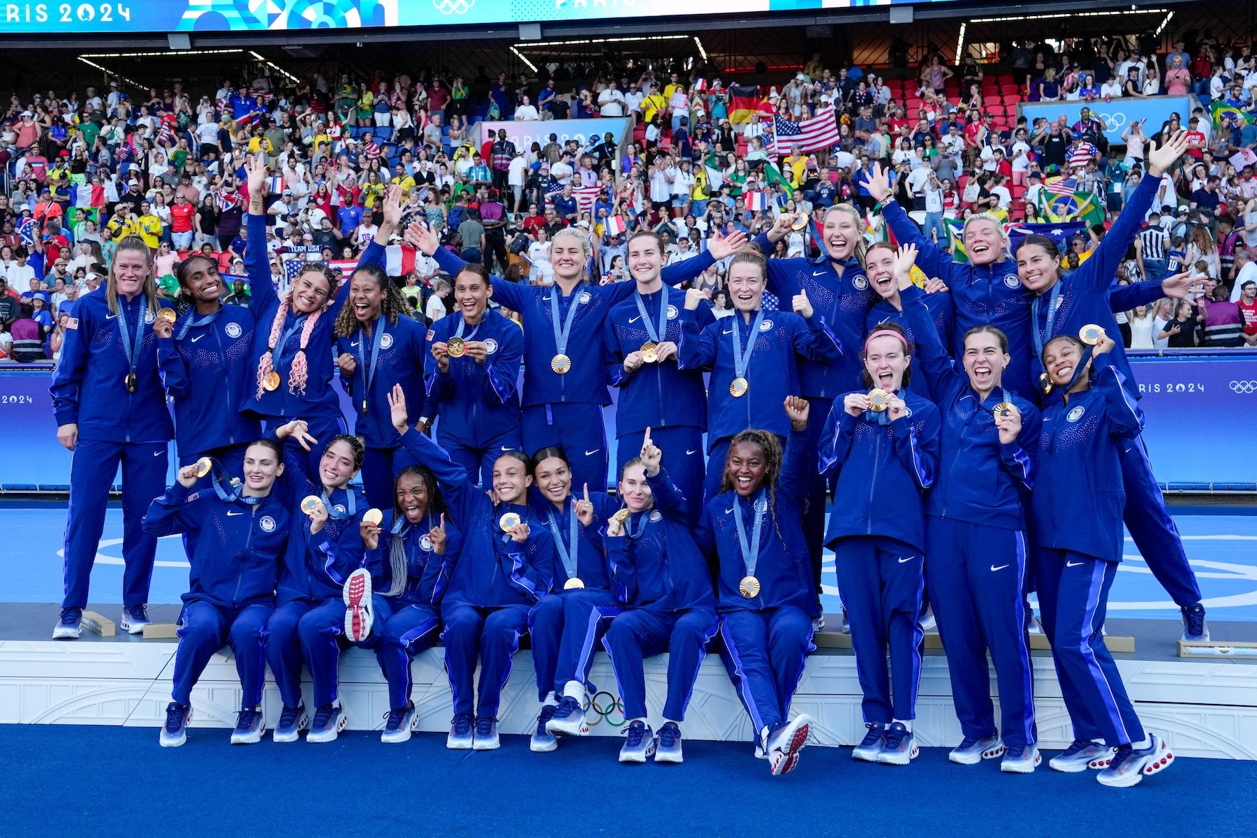 USA vs. Brazil Match Recap & Highlights 2024 Paris Olympics Gold