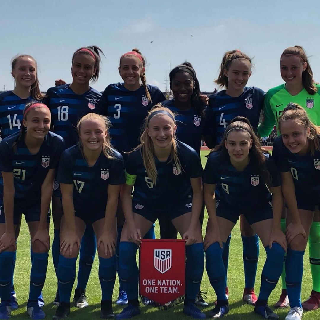 Hat Trick From Karlie Lema Leads US U17 WNT To 3 1 Win Against Belgium