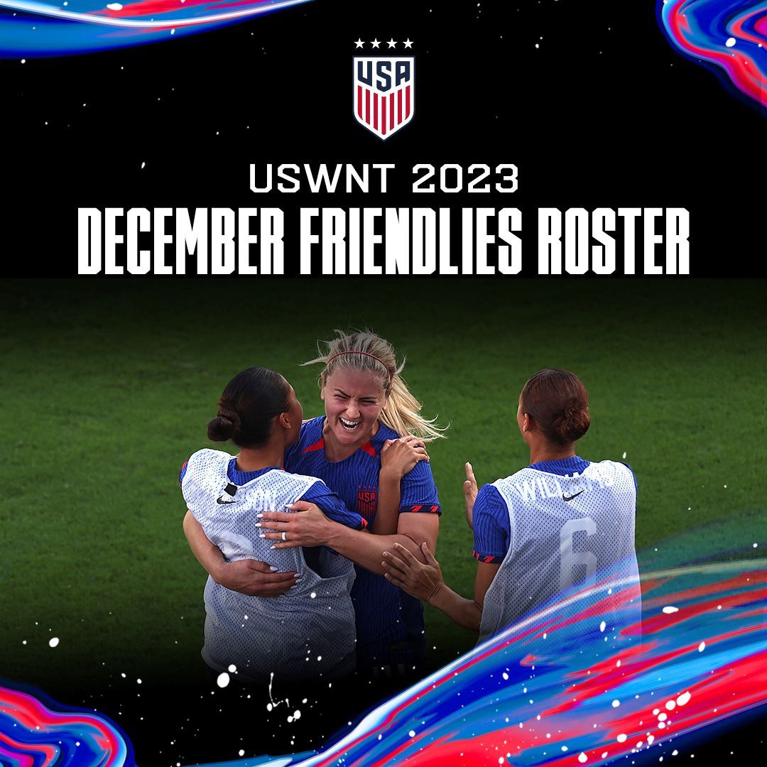 Kilgore Names 26 Player USWNT Training Camp Roster for December Friendlies Against China PR