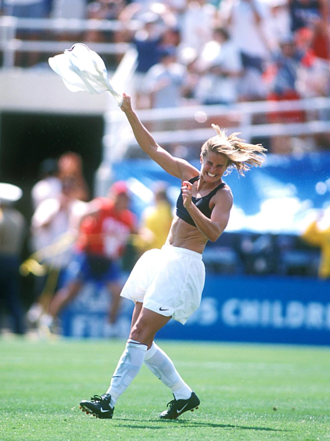 Brandi Chastain waves her shirt around after scoring the winning penalty in the 1999 Womens World Cup Final​​​​‌﻿‍﻿​‍​‍‌‍﻿﻿‌﻿​‍‌‍‍‌‌‍‌﻿‌‍‍‌‌‍﻿‍​‍​‍​﻿‍‍​‍​‍‌﻿​﻿‌‍​‌‌‍﻿‍‌‍‍‌‌﻿‌​‌﻿‍‌​‍﻿‍‌‍‍‌‌‍﻿﻿​‍​‍​‍﻿​​‍​‍‌‍‍​‌﻿​‍‌‍‌‌‌‍‌‍​‍​‍​﻿‍‍​‍​‍‌‍‍​‌﻿‌​‌﻿‌​‌﻿​​‌﻿​﻿​﻿‍‍​‍﻿﻿​‍﻿﻿‌﻿‌‌‌﻿​﻿‌﻿​﻿‌‍‌‍​‍﻿‍‌﻿​﻿‌‍​‌‌‍﻿‍‌‍‍‌‌﻿‌​‌﻿‍‌​‍﻿‍‌﻿​﻿‌﻿‌​‌﻿‌‌‌‍‌​‌‍‍‌‌‍﻿﻿​‍﻿﻿‌‍‍‌‌‍﻿‍‌﻿‌​‌‍‌‌‌‍﻿‍‌﻿‌​​‍﻿﻿‌‍‌‌‌‍‌​‌‍‍‌‌﻿‌​​‍﻿﻿‌‍﻿‌‌‍﻿﻿‌‍‌​‌‍‌‌​﻿﻿‌‌﻿​​‌﻿​‍‌‍‌‌‌﻿​﻿‌‍‌‌‌‍﻿‍‌﻿‌​‌‍​‌‌﻿‌​‌‍‍‌‌‍﻿﻿‌‍﻿‍​﻿‍﻿‌‍‍‌‌‍‌​​﻿﻿‌​﻿‍‌‌‍​‍‌‍‌​​﻿‌‌​﻿​​​﻿‌﻿‌‍​‌​﻿‍​​‍﻿‌​﻿​​​﻿‍‌​﻿‌‌​﻿‍​​‍﻿‌​﻿‌​​﻿​‍‌‍​‌‌‍​‌​‍﻿‌​﻿‍​​﻿‌‌​﻿‍​​﻿‌‌​‍﻿‌​﻿‌​​﻿​‍​﻿‌‌​﻿​﻿​﻿‌﻿​﻿​‍​﻿​‌​﻿​‍‌‍​﻿​﻿‍‌‌‍​‌​﻿‌‌​﻿‍﻿‌﻿‌​‌﻿‍‌‌﻿​​‌‍‌‌​﻿﻿‌‌﻿​﻿‌﻿‌​‌‍﻿﻿‌﻿​‍‌﻿‍‌​﻿‍﻿‌﻿​​‌‍​‌‌﻿‌​‌‍‍​​﻿﻿‌‌‍​﻿‌‍﻿﻿‌‍﻿‍‌﻿‌​‌‍‌‌‌‍﻿‍‌﻿‌​​‍‌‌​﻿‌‌‌​​‍‌‌﻿﻿‌‍‍﻿‌‍‌‌‌﻿‍‌​‍‌‌​﻿​﻿‌​‌​​‍‌‌​﻿​﻿‌​‌​​‍‌‌​﻿​‍​﻿​‍‌‍‌‌​﻿‌﻿​﻿‌​​﻿‍​​﻿​﻿​﻿‍​​﻿​​​﻿​‌​﻿‍​​﻿‌​‌‍‌​‌‍‌‌​‍‌‌​﻿​‍​﻿​‍​‍‌‌​﻿‌‌‌​‌​​‍﻿‍‌‍‍‌‌‍﻿‌‌‍​‌‌‍‌﻿‌‍‌‌​‍﻿‍‌‍​‌‌‍﻿​‌﻿‌​​﻿﻿﻿‌‍​‍‌‍​‌‌﻿​﻿‌‍‌‌‌‌‌‌‌﻿​‍‌‍﻿​​﻿﻿‌‌‍‍​‌﻿‌​‌﻿‌​‌﻿​​‌﻿​﻿​‍‌‌​﻿​﻿‌​​‌​‍‌‌​﻿​‍‌​‌‍​‍‌‌​﻿​‍‌​‌‍‌﻿‌‌‌﻿​﻿‌﻿​﻿‌‍‌‍​‍﻿‍‌﻿​﻿‌‍​‌‌‍﻿‍‌‍‍‌‌﻿‌​‌﻿‍‌​‍﻿‍‌﻿​﻿‌﻿‌​‌﻿‌‌‌‍‌​‌‍‍‌‌‍﻿﻿​‍‌‍‌‍‍‌‌‍‌​​﻿﻿‌​﻿‍‌‌‍​‍‌‍‌​​﻿‌‌​﻿​​​﻿‌﻿‌‍​‌​﻿‍​​‍﻿‌​﻿​​​﻿‍‌​﻿‌‌​﻿‍​​‍﻿‌​﻿‌​​﻿​‍‌‍​‌‌‍​‌​‍﻿‌​﻿‍​​﻿‌‌​﻿‍​​﻿‌‌​‍﻿‌​﻿‌​​﻿​‍​﻿‌‌​﻿​﻿​﻿‌﻿​﻿​‍​﻿​‌​﻿​‍‌‍​﻿​﻿‍‌‌‍​‌​﻿‌‌​‍‌‍‌﻿‌​‌﻿‍‌‌﻿​​‌‍‌‌​﻿﻿‌‌﻿​﻿‌﻿‌​‌‍﻿﻿‌﻿​‍‌﻿‍‌​‍‌‍‌﻿​​‌‍​‌‌﻿‌​‌‍‍​​﻿﻿‌‌‍​﻿‌‍﻿﻿‌‍﻿‍‌﻿‌​‌‍‌‌‌‍﻿‍‌﻿‌​​‍‌‌​﻿‌‌‌​​‍‌‌﻿﻿‌‍‍﻿‌‍‌‌‌﻿‍‌​‍‌‌​﻿​﻿‌​‌​​‍‌‌​﻿​﻿‌​‌​​‍‌‌​﻿​‍​﻿​‍‌‍‌‌​﻿‌﻿​﻿‌​​﻿‍​​﻿​﻿​﻿‍​​﻿​​​﻿​‌​﻿‍​​﻿‌​‌‍‌​‌‍‌‌​‍‌‌​﻿​‍​﻿​‍​‍‌‌​﻿‌‌‌​‌​​‍﻿‍‌‍‍‌‌‍﻿‌‌‍​‌‌‍‌﻿‌‍‌‌​‍﻿‍‌‍​‌‌‍﻿​‌﻿‌​​‍‌‍‌‍‍‌‌﻿​﻿‌​‌​‌﻿​‍‌‍​‌‌‍‌‍‌﻿‌​​﻿﻿‌​‍​‍‌﻿﻿‌