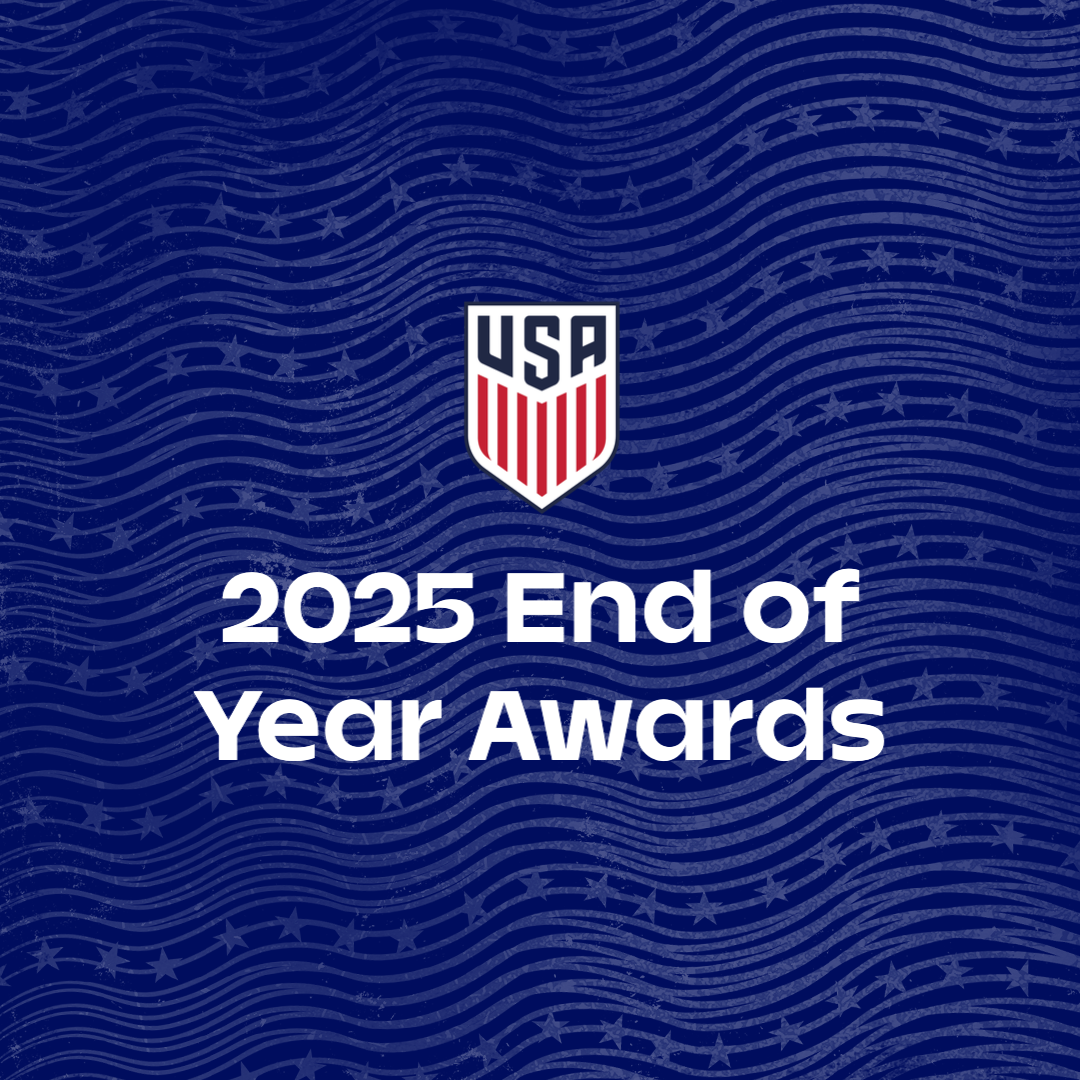 Finalists Set for 2025 U.S. Soccer End of Year Awards