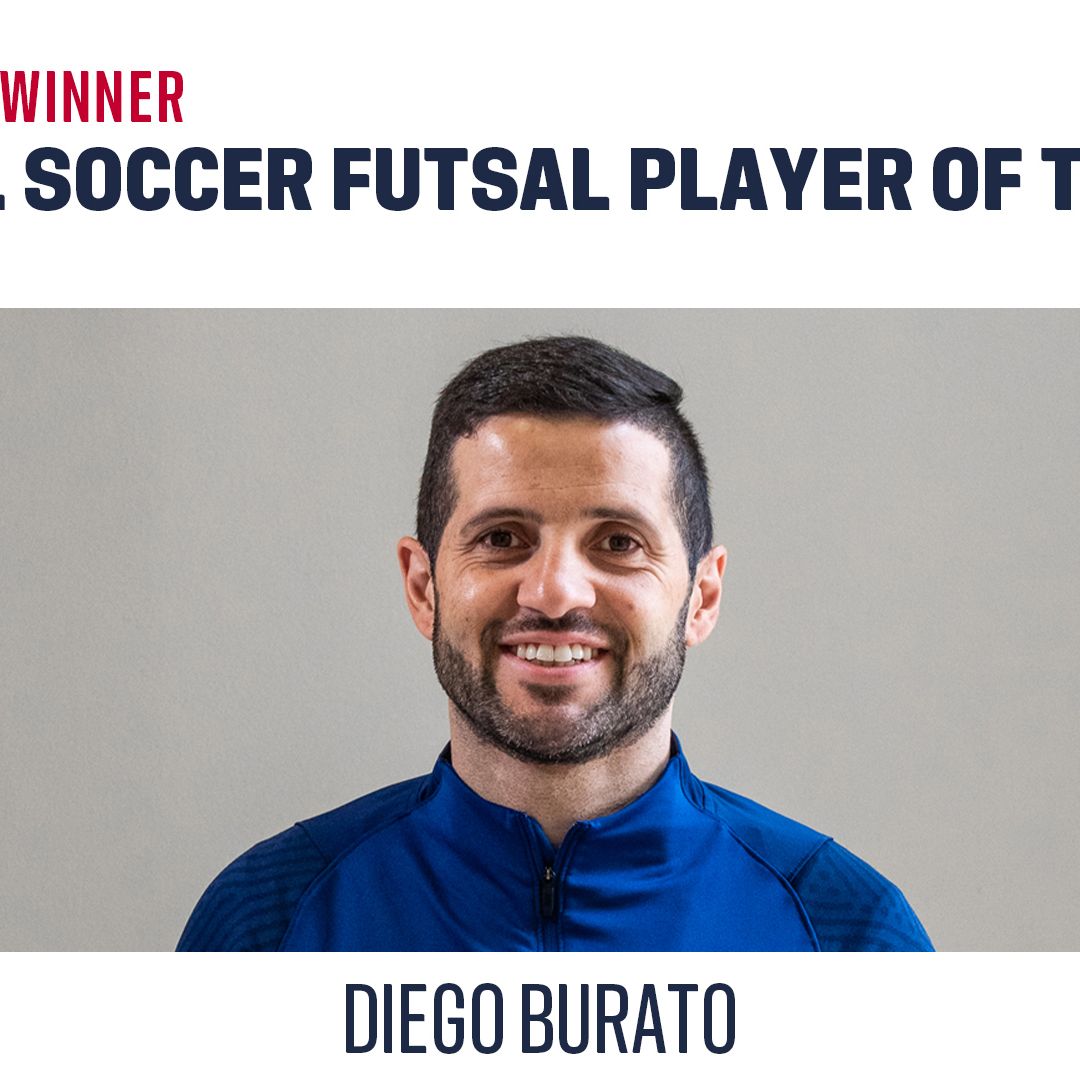 Diego Burato Named 2022 U.S. Soccer Futsal Player Of The Year