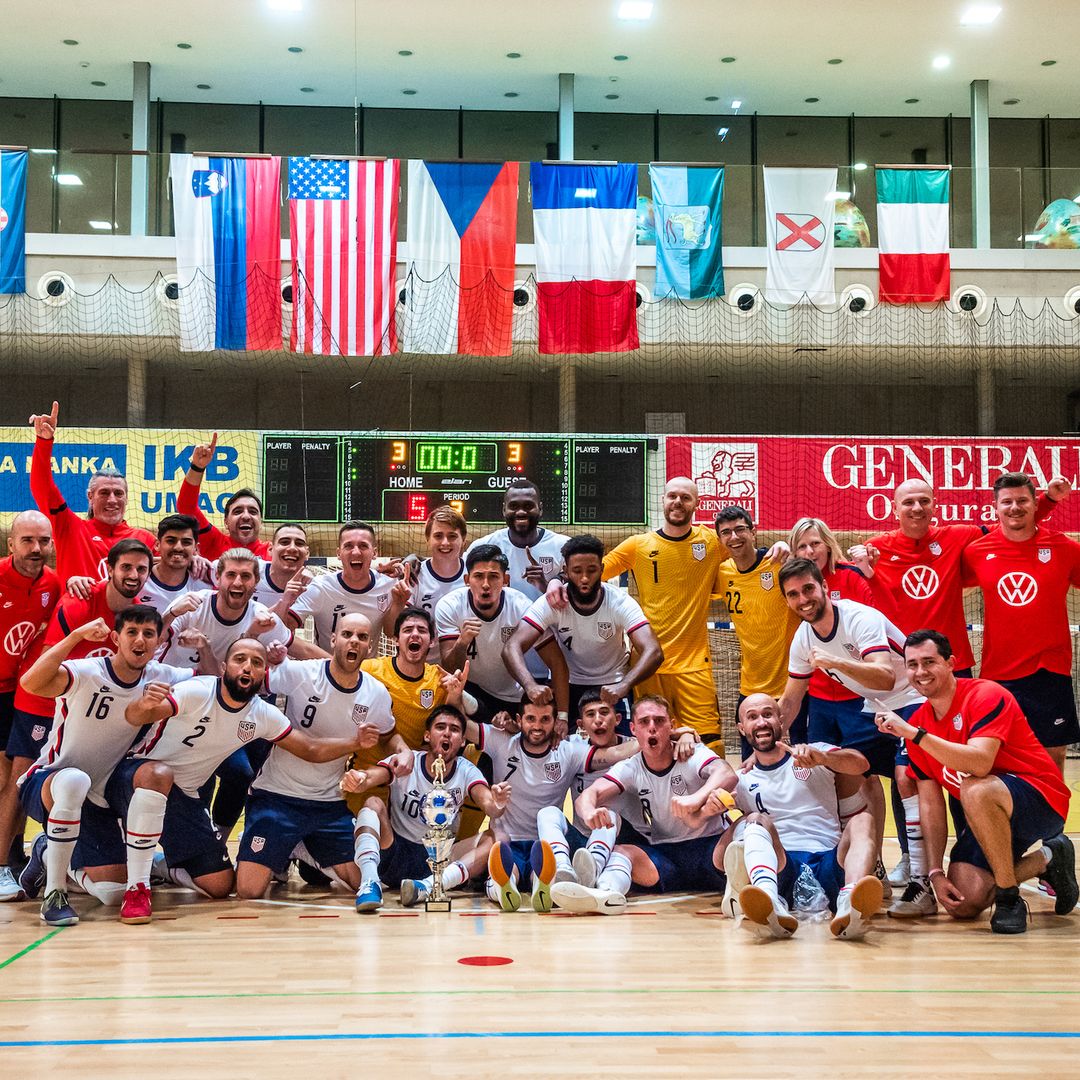 US Futsal National Team Wins 2022 Umag Nations Cup