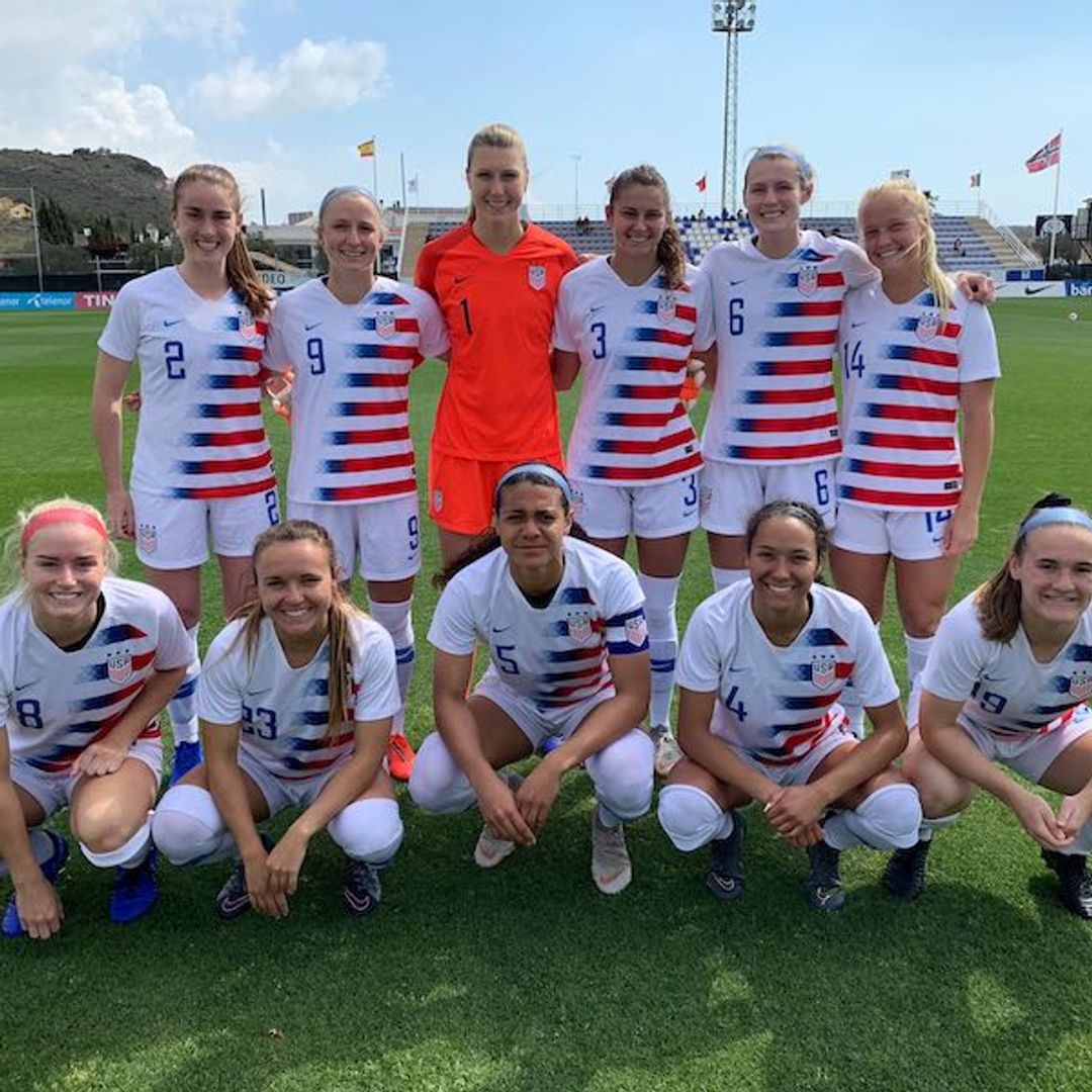 U23 WNT Opens La Manga Tournament in Spain with 10 Win Against Sweden