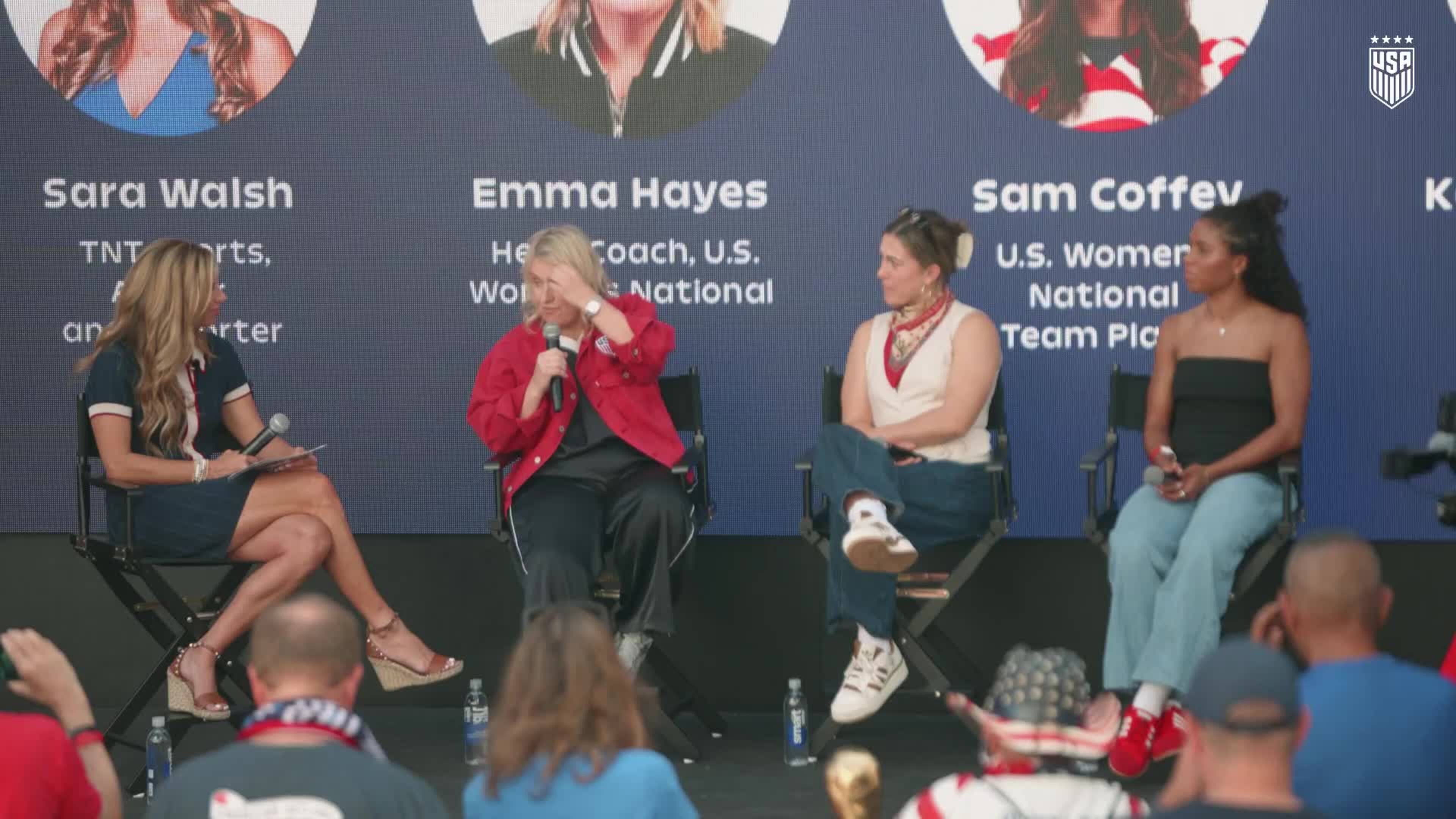 Women's National Team Fireside Chat at U.S. Soccer House presented by Bank of America