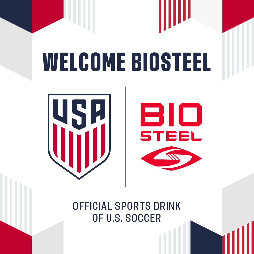 BioSteel Kicks Off Multi-Year Partnership with the U.S. Soccer Federation