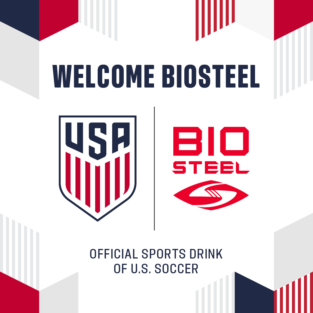 BioSteel Kicks Off Multi Year Partnership with the US Soccer Federation