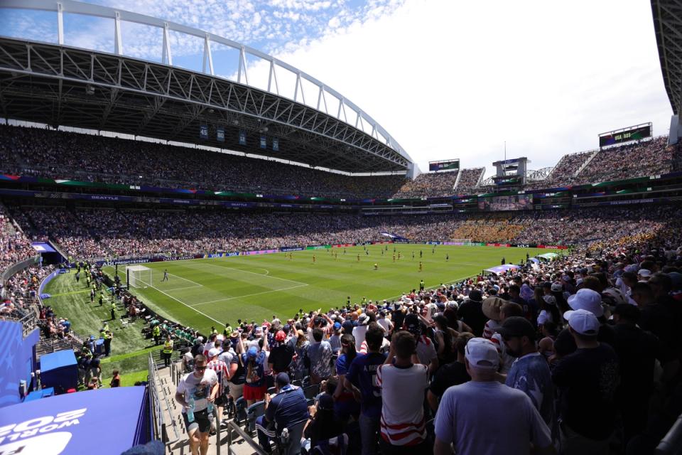 USA-Australia at Seattle Stadium on Friday, June 19