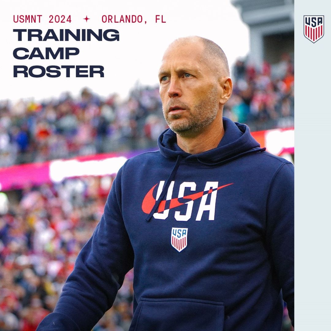 Twenty-Five Players Called for USMNT January Training Camp in Orlando Ahead of USA-Slovenia on Jan. 20