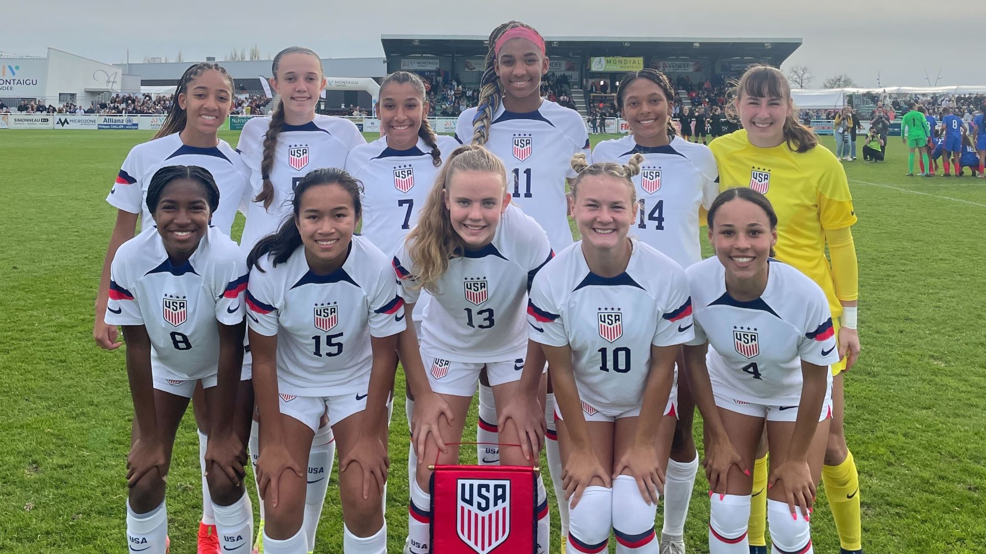 U.S. Under-16 Women's Youth National Team Wins Mondial Montaigu 