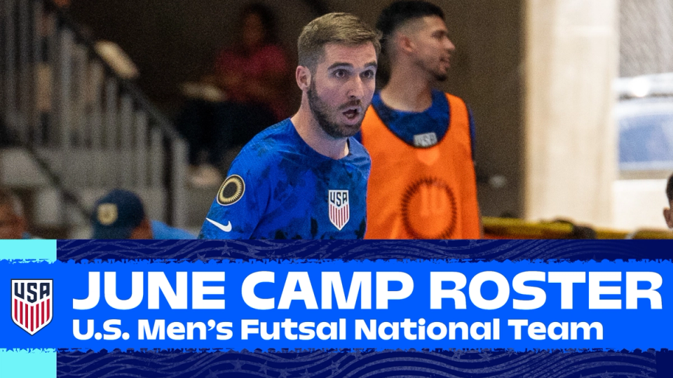 New Head Coach Hernán Garcias Calls Sixteen Players For U.S. Men's Futsal National Team Training Camp From June 23-28 in Fayetteville