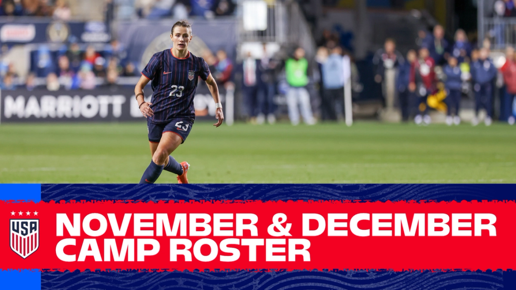 Hayes Names 26-Player USWNT Training Camp Roster for Matches Against Italy in Orlando and Ft. Lauderdale, Fla.