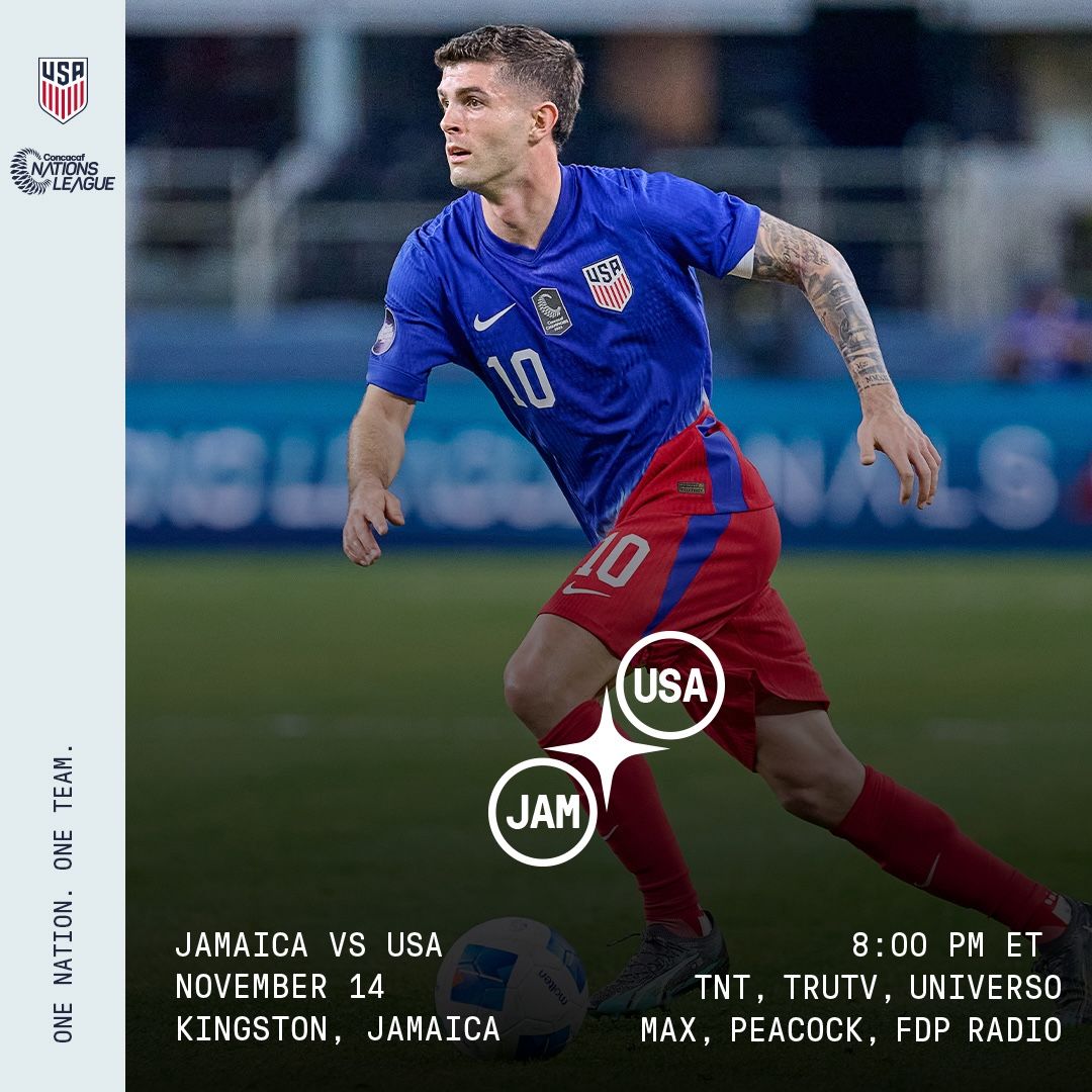 USMNT Heads to Kingston for First of Two Concacaf Nations League Quarterfinal Matches Against Jamaica