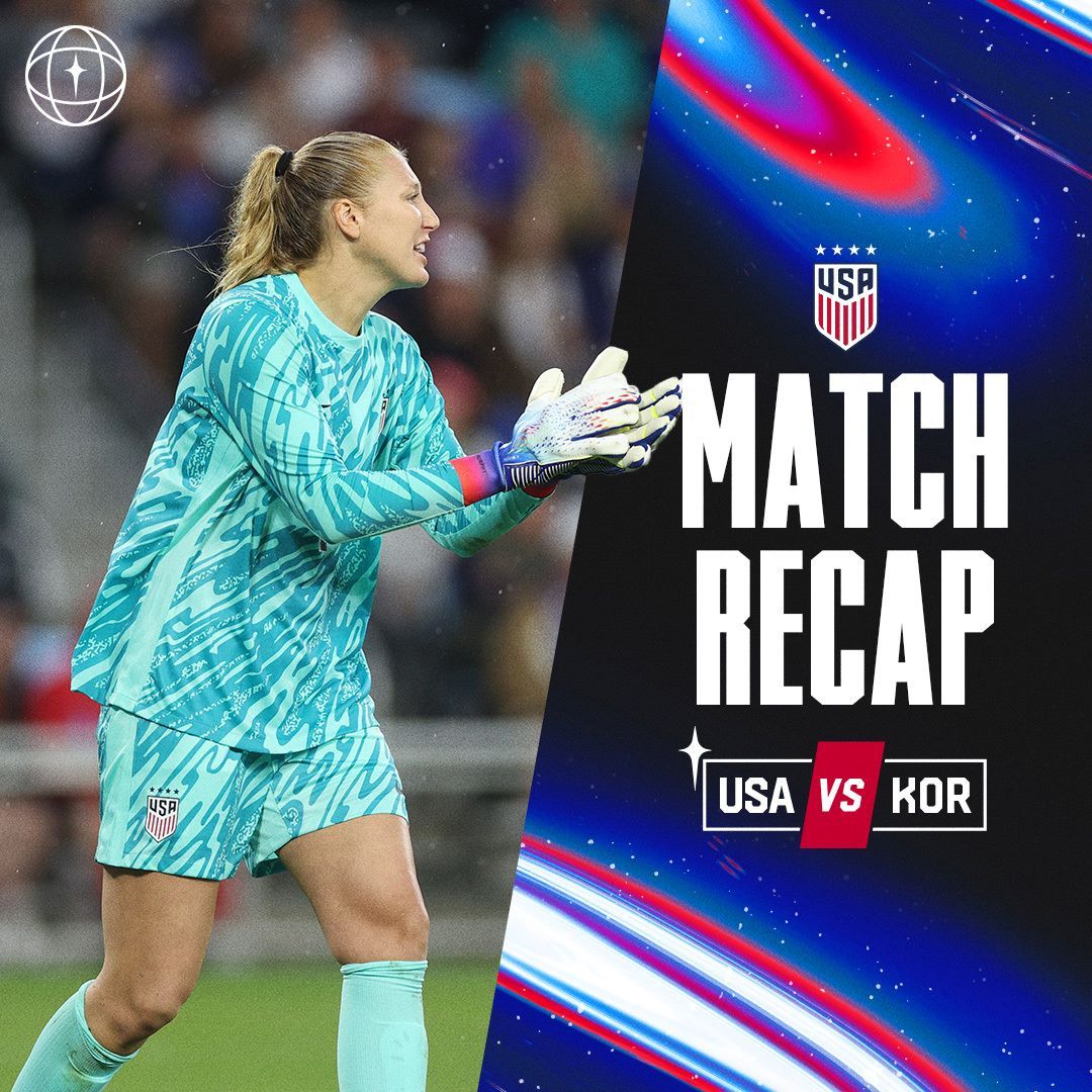 U.S. Women’s National Team Tops Korea Republic 3-0 to Close Out International Window