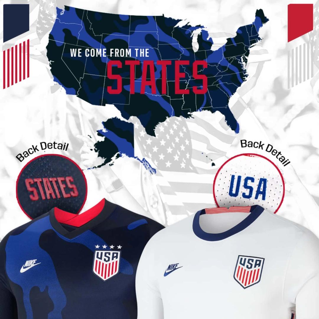U.S. Soccer 2020 Jerseys & Official Training Gear available now