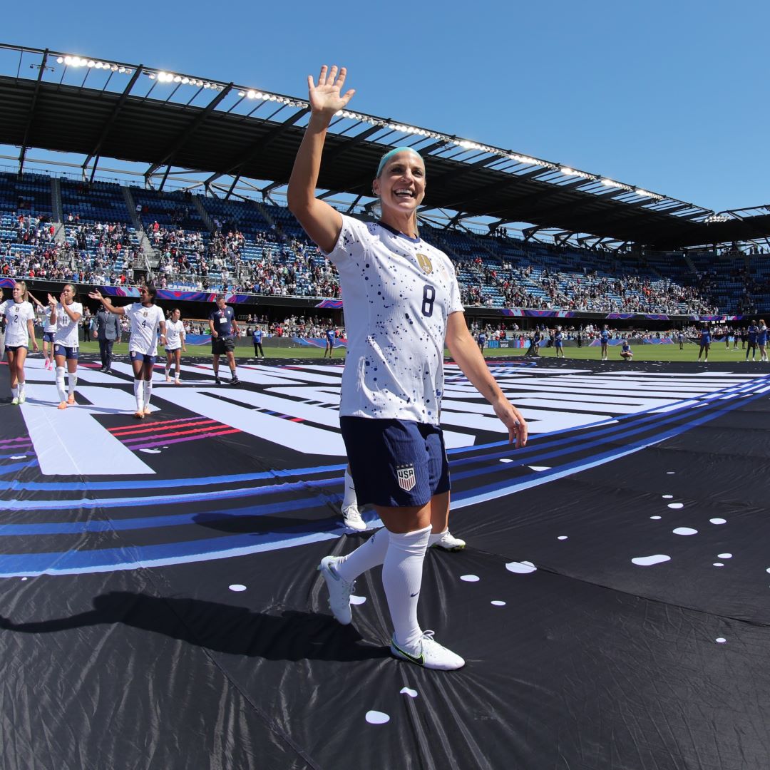 Retiring Julie Ertz Will Play a Final U.S. Women’s National Team Match on Sept. 21 at TQL Stadium in Cincinnati Against South Africa