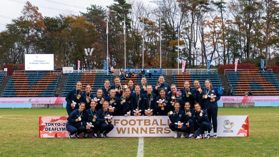 U.S. Women’s Deaf National Team Claims Record Fifth Deaflympics Gold Medal With 4-0 Win Against Japan