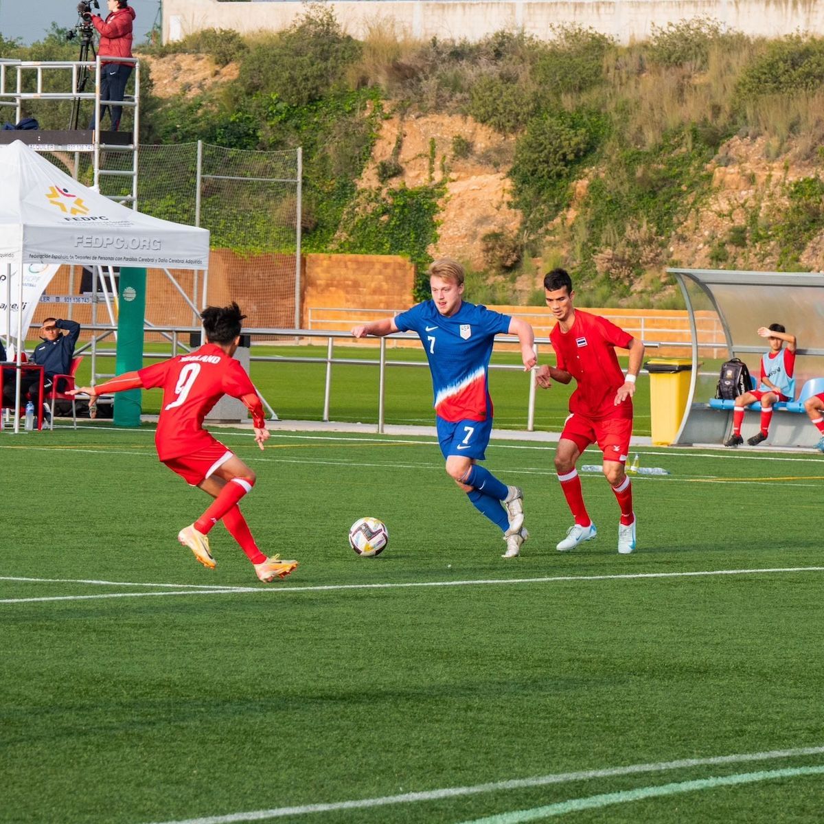 U.S. Men’s CP National Team Advances to World Cup Quarterfinals with 6-0 Win over Thailand