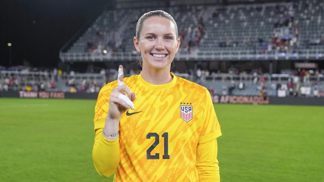 USWNT goalkeeper Mandy Haught