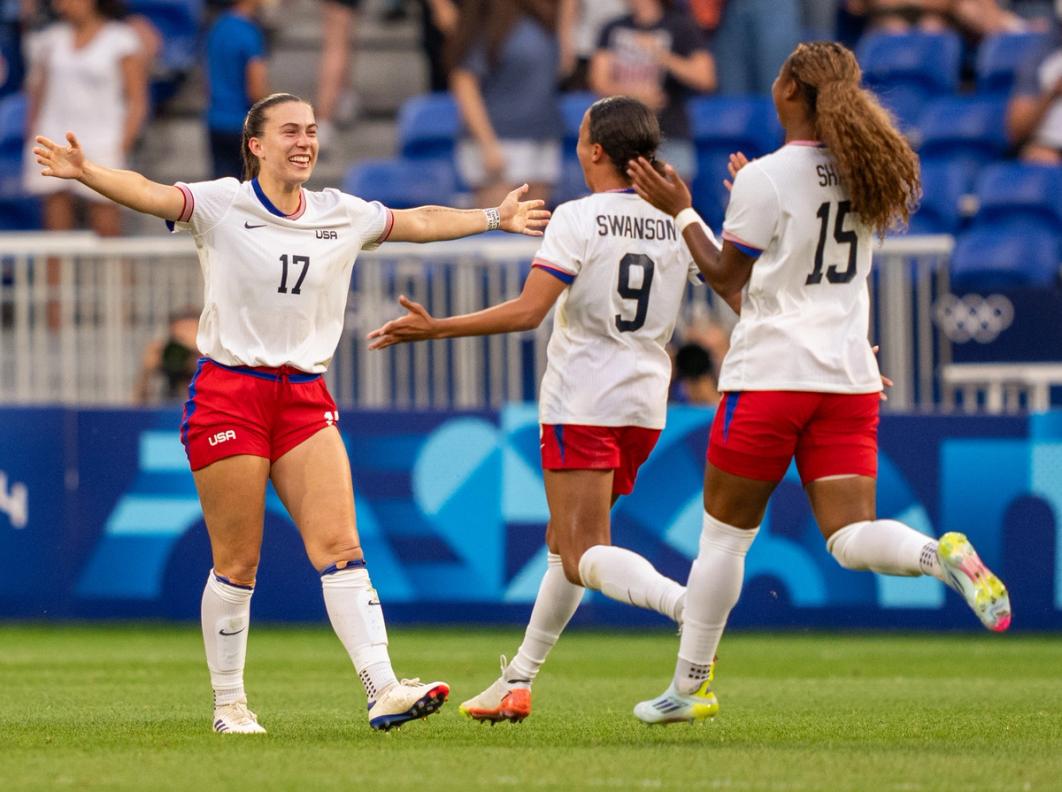 USA vs. Brazil Starting XI & Lineup Notes 2024 Paris Olympics Gold