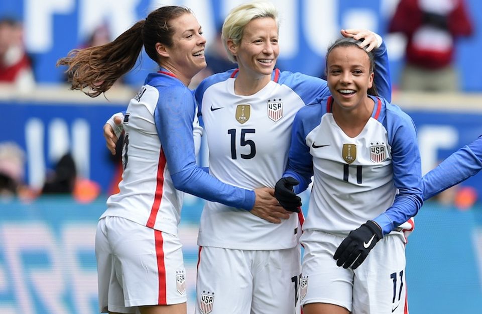 U.S. WNT - O'Hara, Rapinoe, Pugh