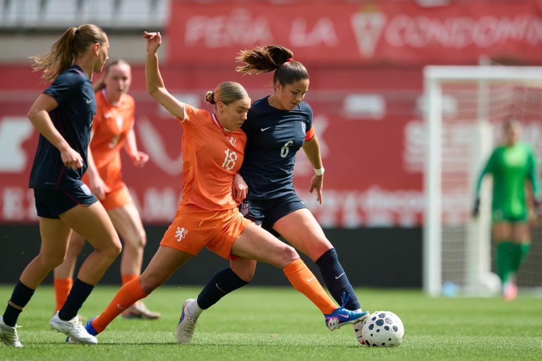 U.S. Under-23 Women's National Team Draws Netherlands, 1-1, in First of Three Games in Spain