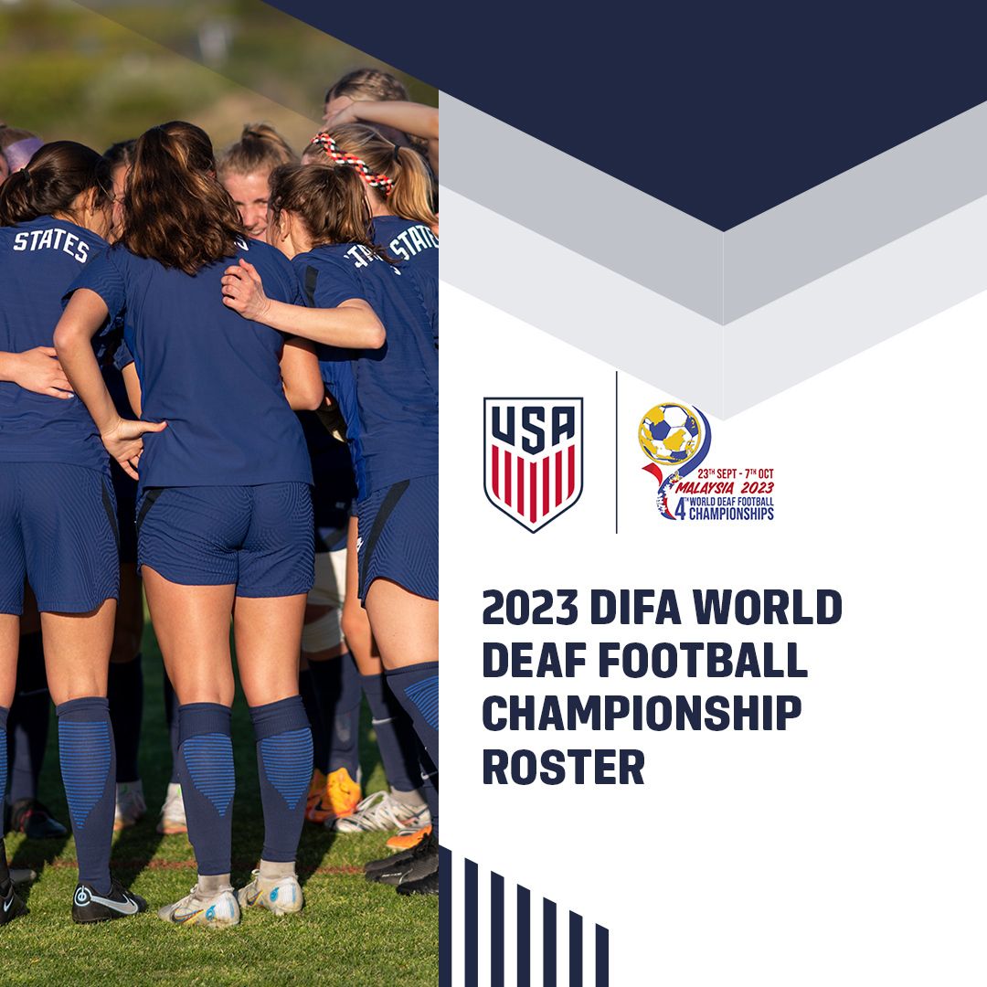 Amy Griffin Names Womens Deaf NT Roster For 2023 World Deaf Football Championships