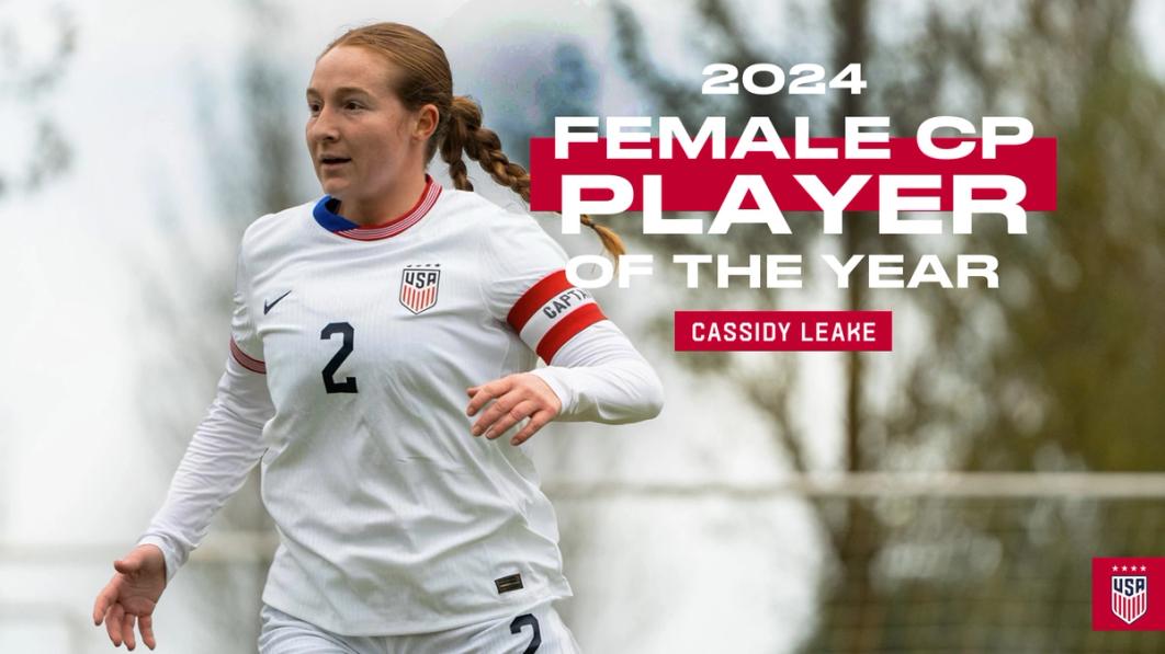 Cassidy Leake Female Cerebral Palsy Player of the Year