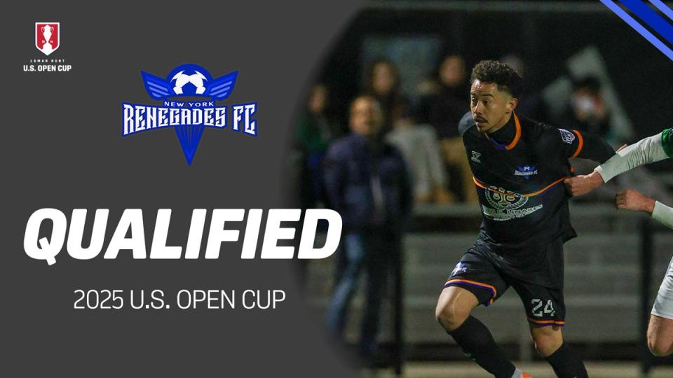 New York Renegades Qualified 2025 U.S. Open Cup