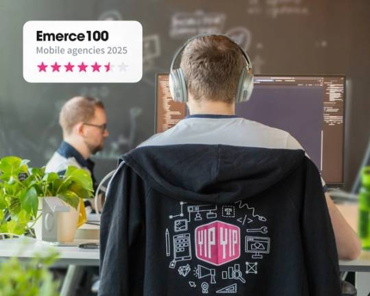 YipYip wederom in de Emerce100!