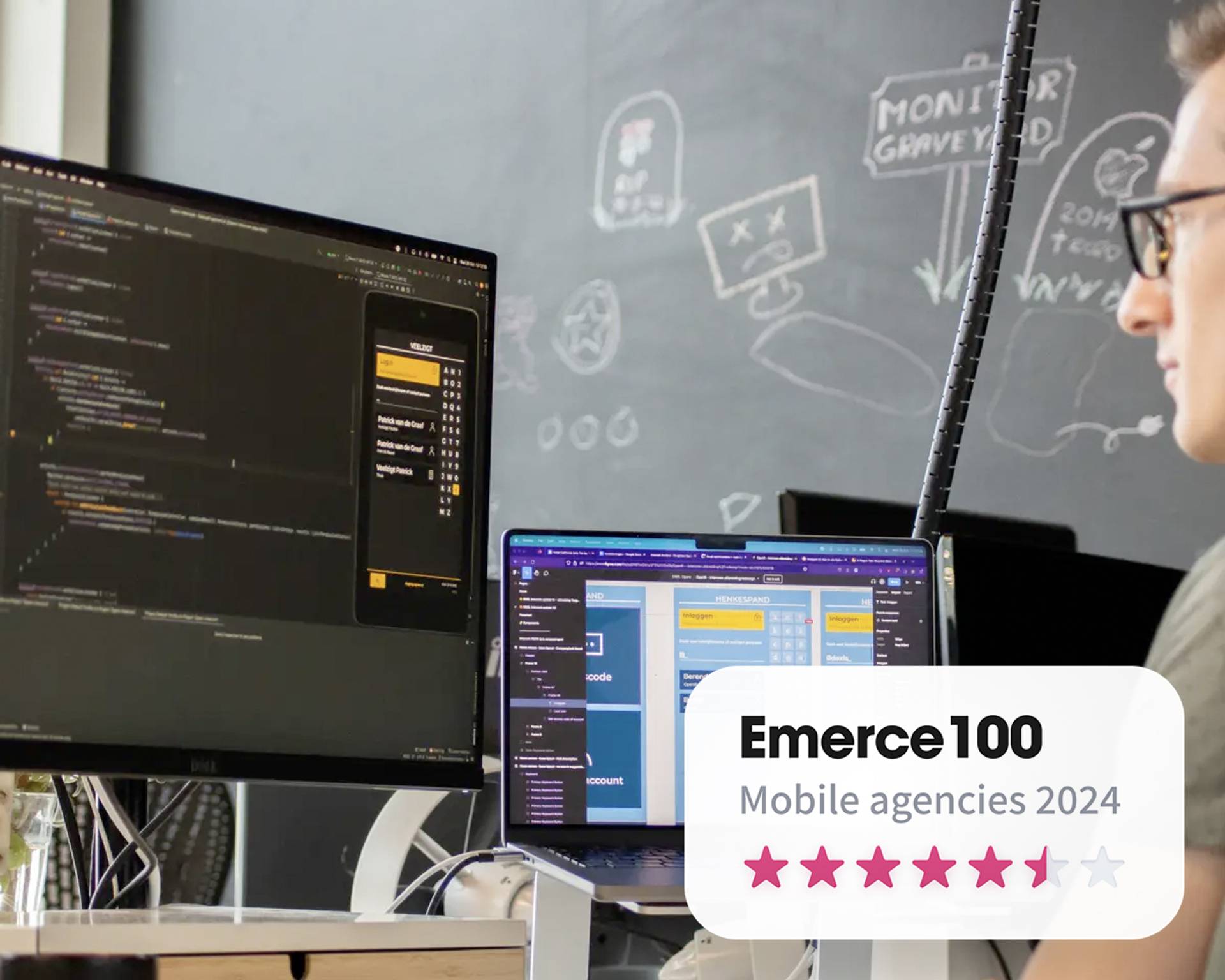 Emerce100: de beste app ontwikkelaars van Nederland in 2024