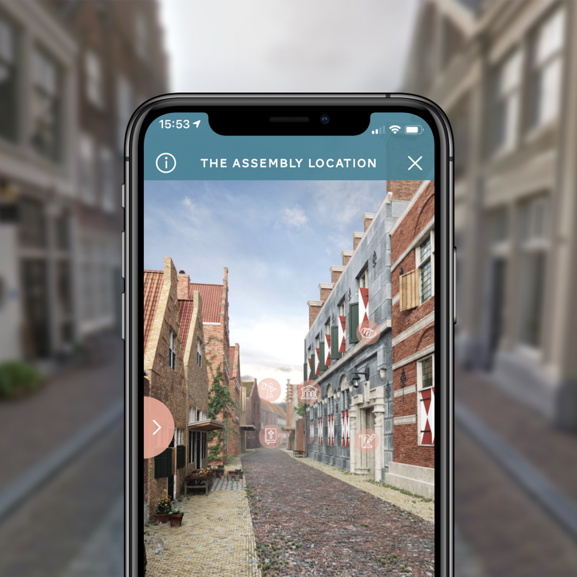 Stichting Verborgen Stad smartphone app