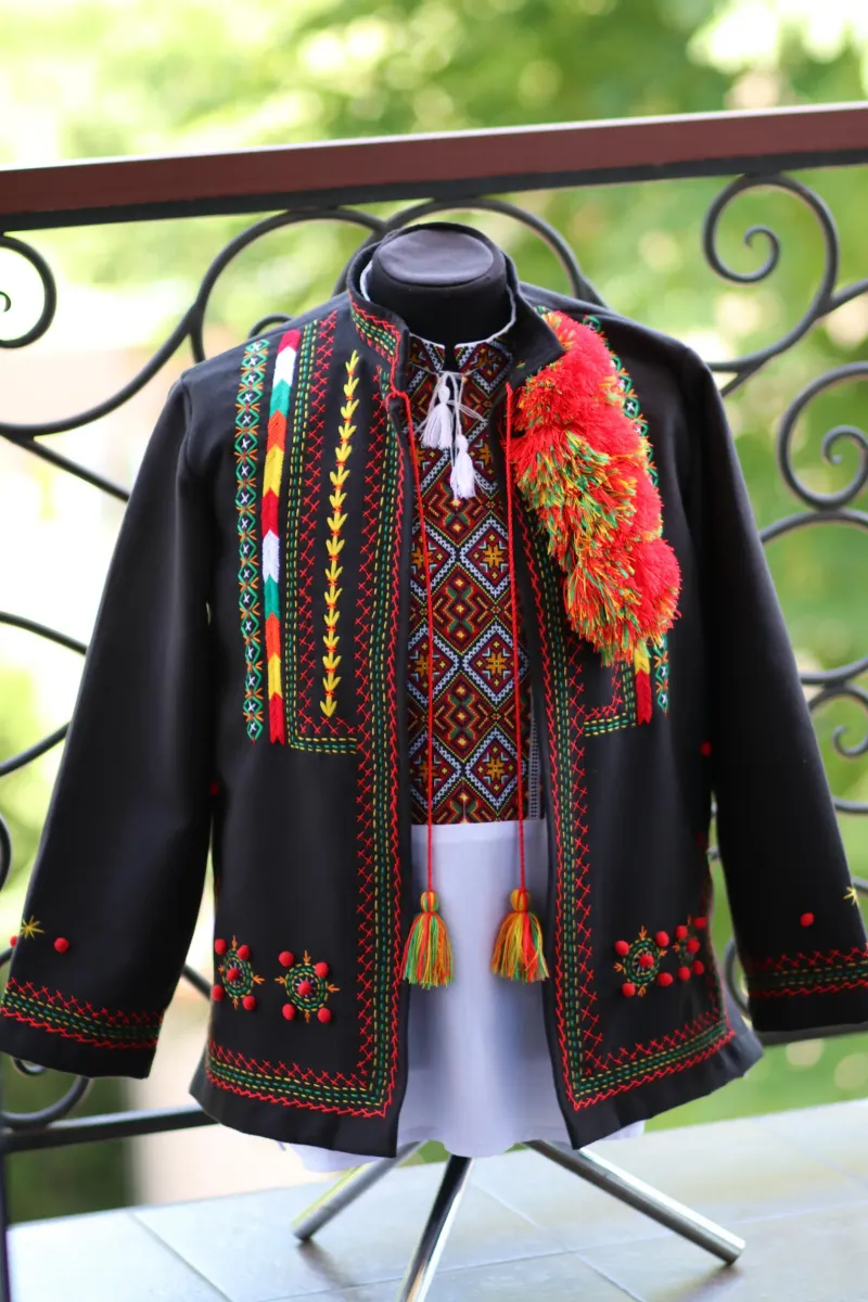 Чоловічий кашеміровий сардак «Гуцульська сила»