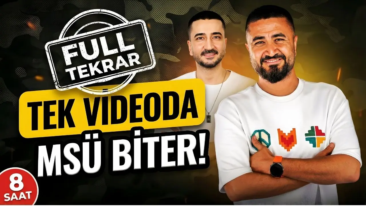 MSÜ Matematik Full Tekrar Son Dakika: Sınavdan Önce İzlenecek Tek Video Modu