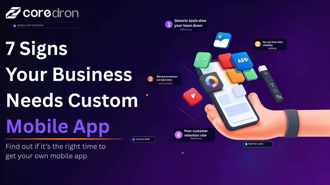 7 Signs Your Business Needs a Custom Mobile App Right Now