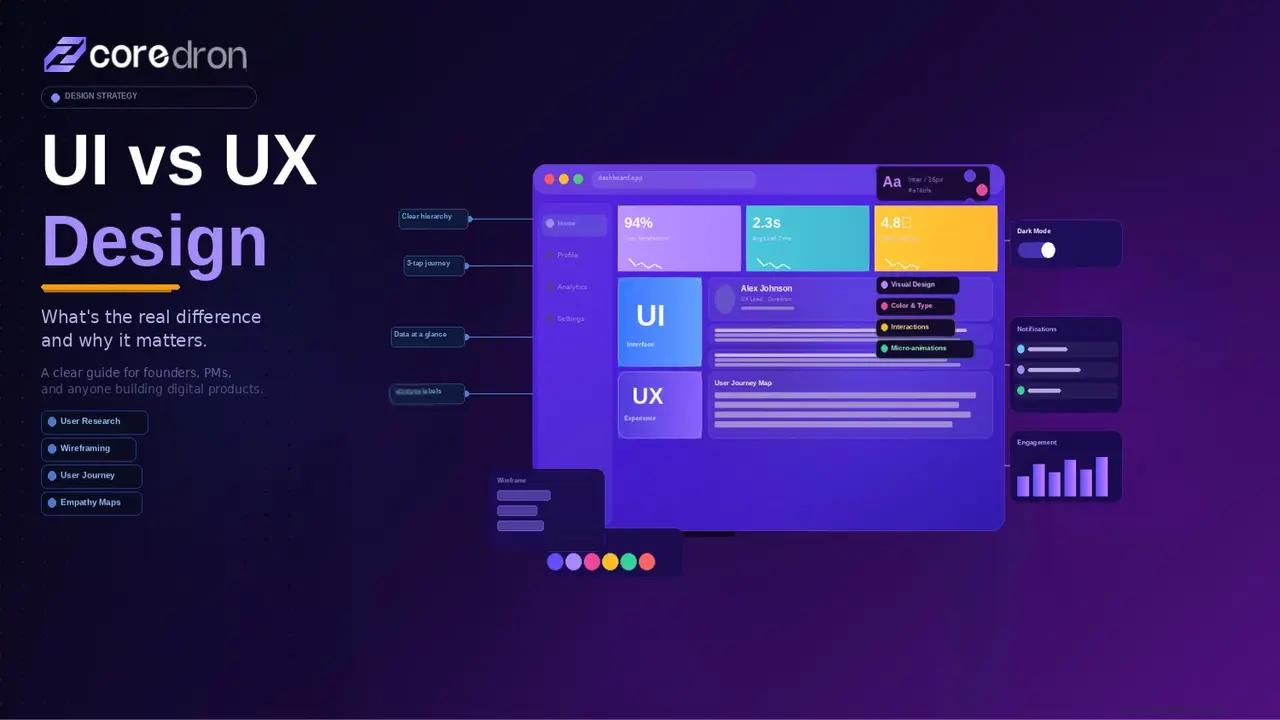 UI vs UX Design: What’s the Real Difference and Why It Matters