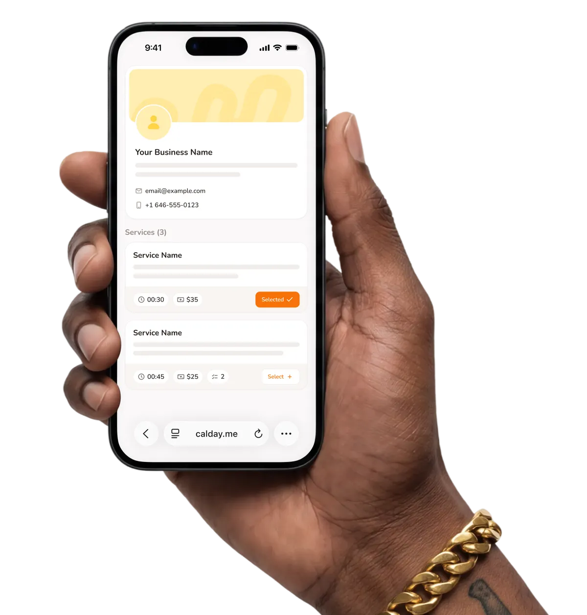 Scheduling app for iPhone and Android