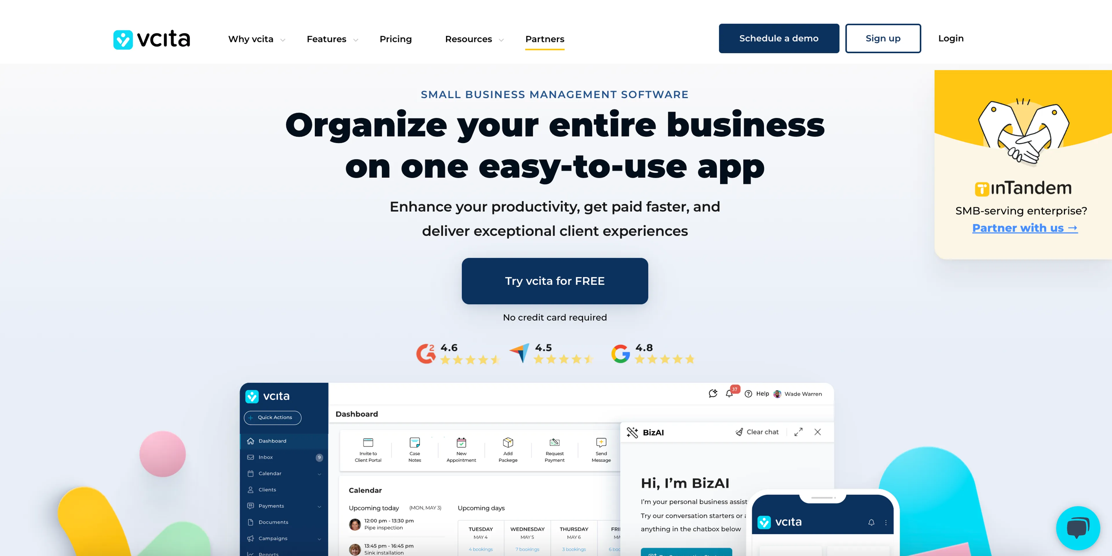 vCita Website