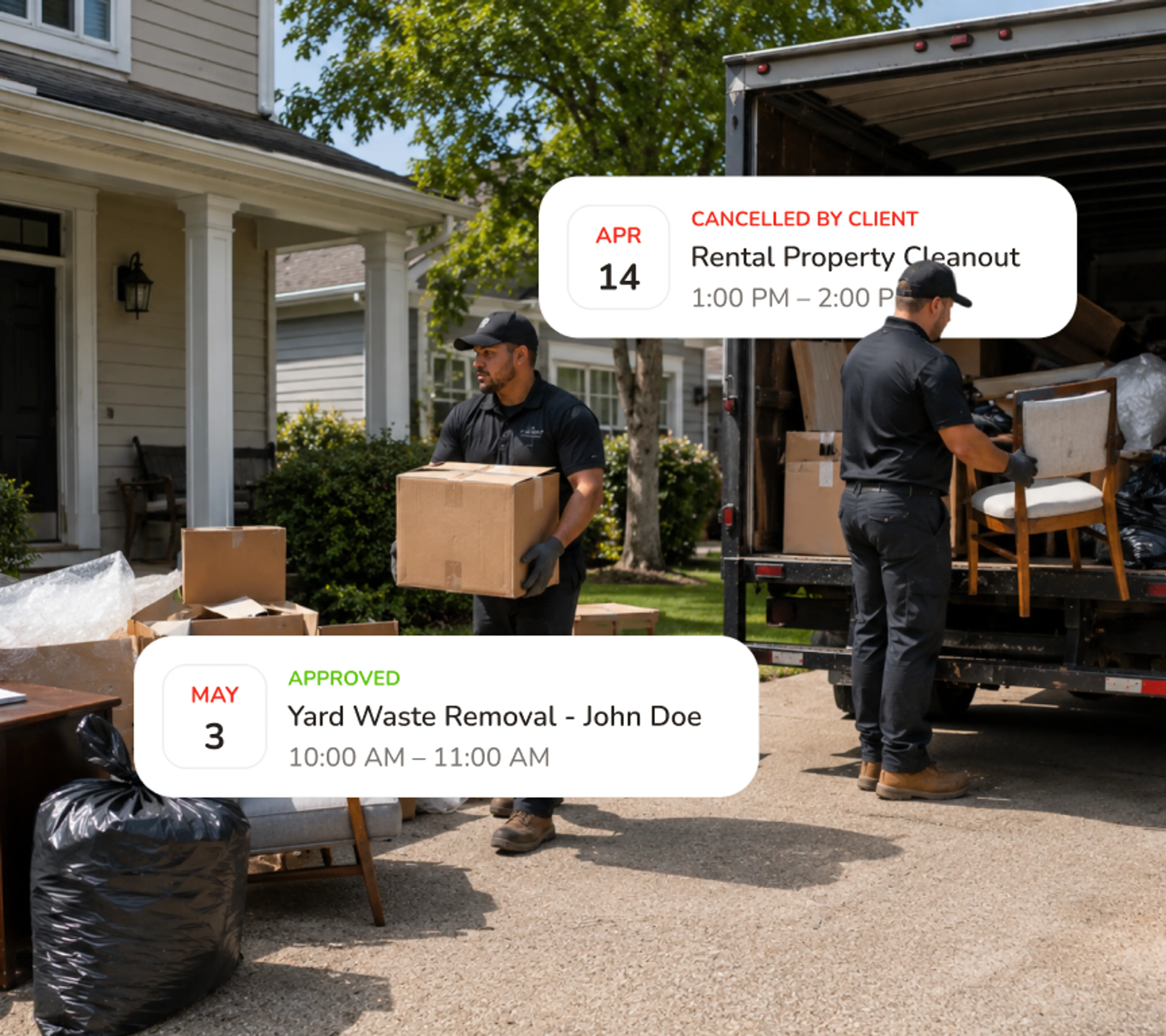 Automated reminders that cut no-access hauls before they happen