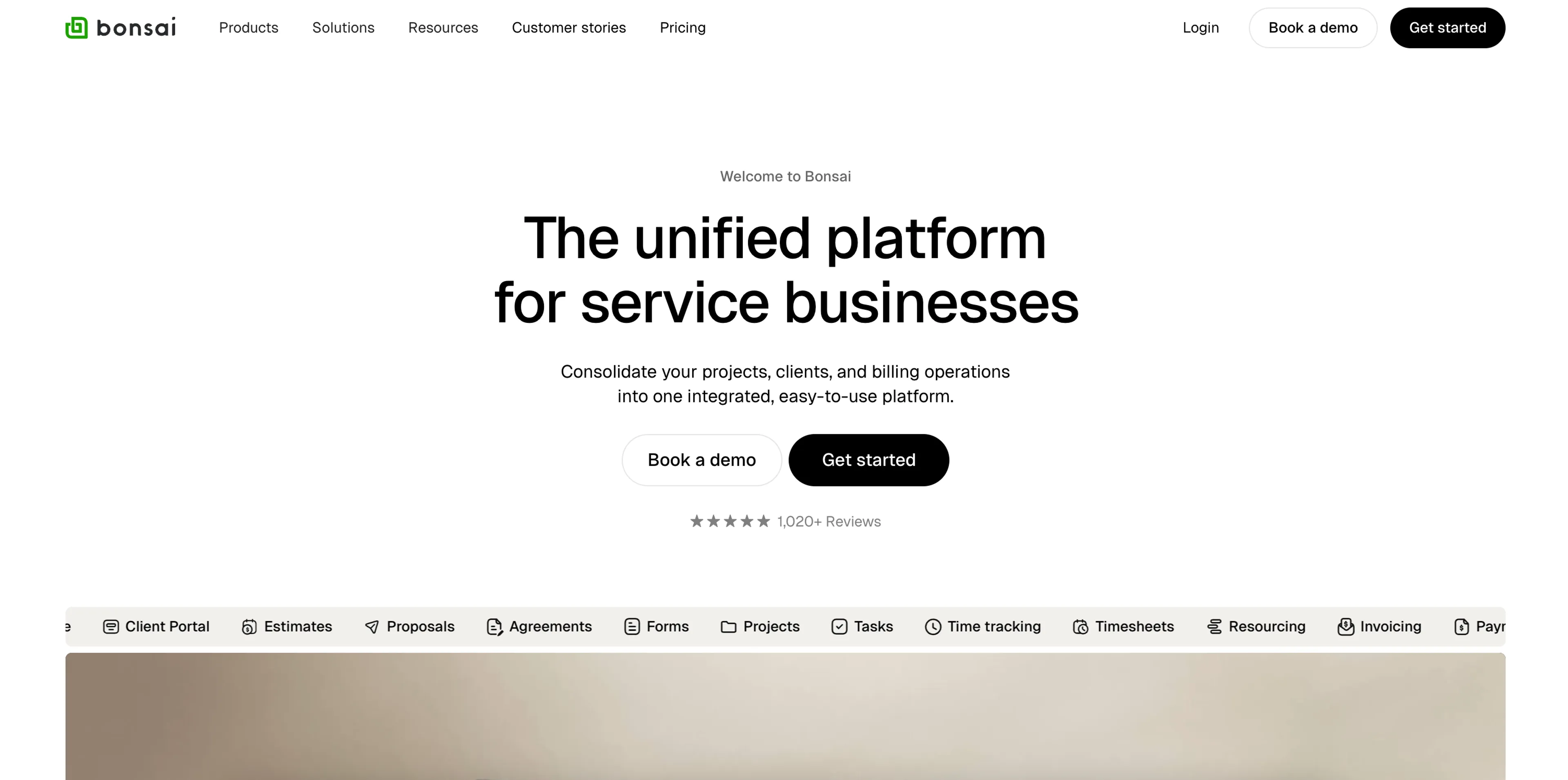 Bonsai Website