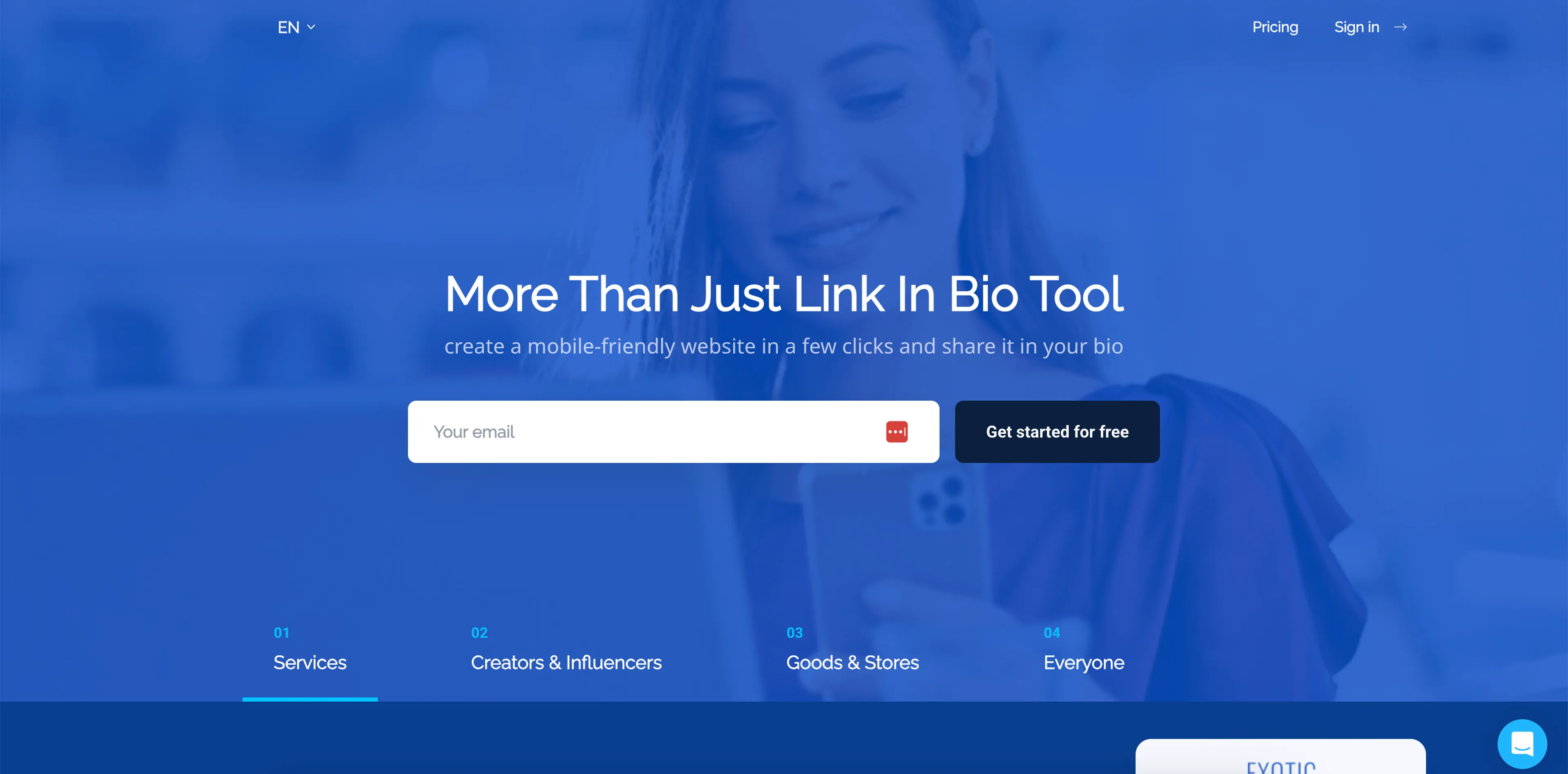 Taplink Website