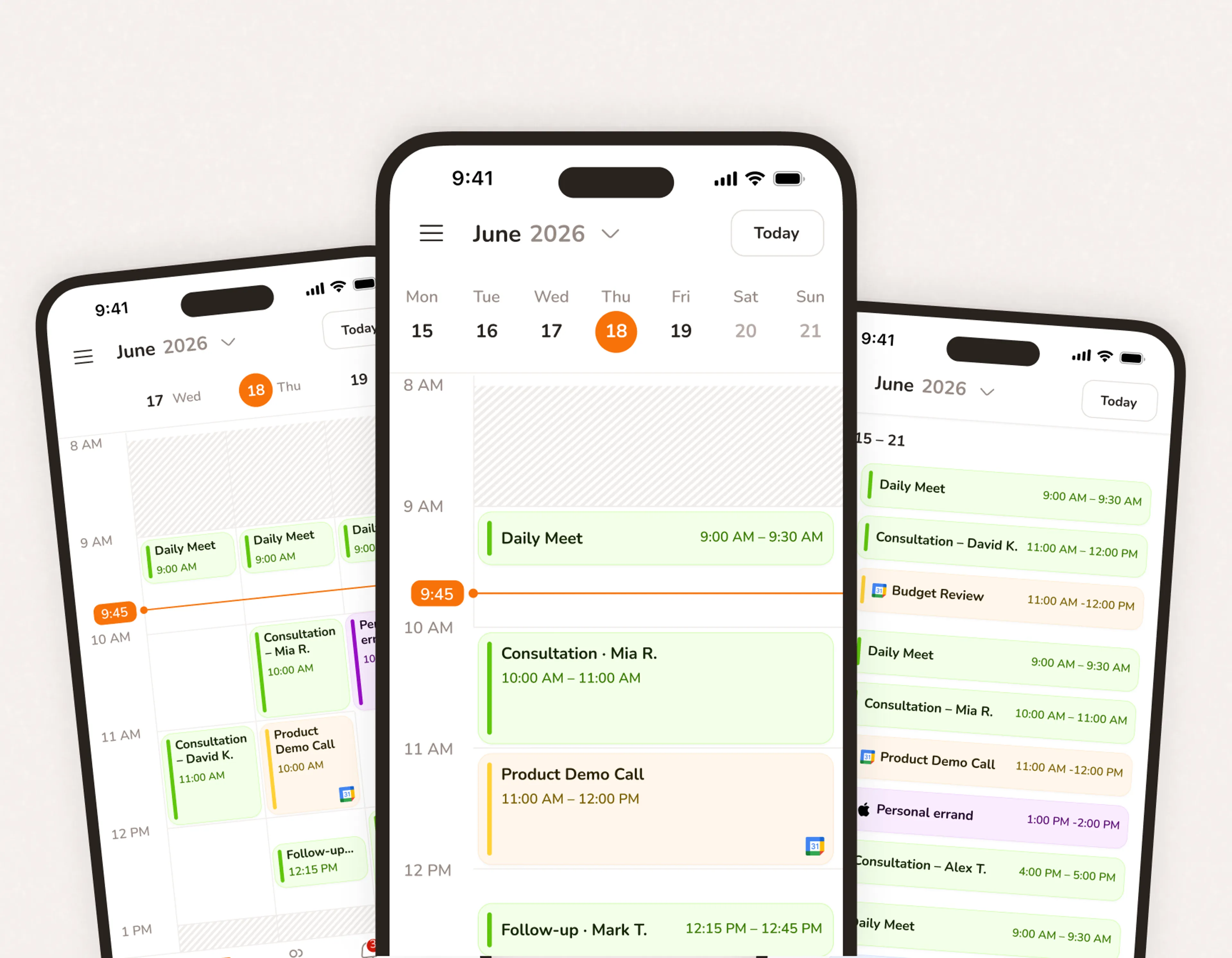 Appointment app for iPhone that keeps up with your day