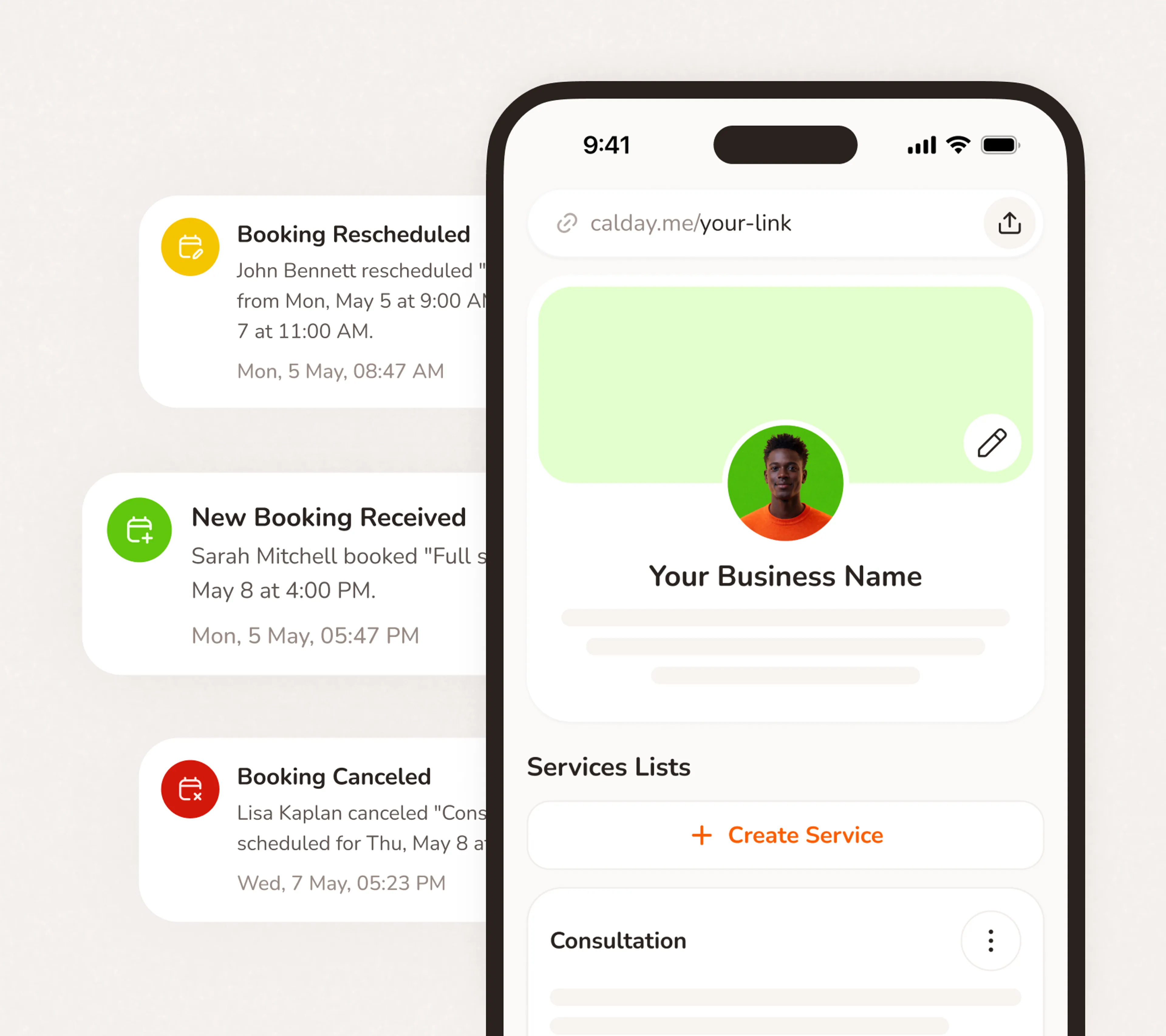  A mobile booking app for running your business anywhere