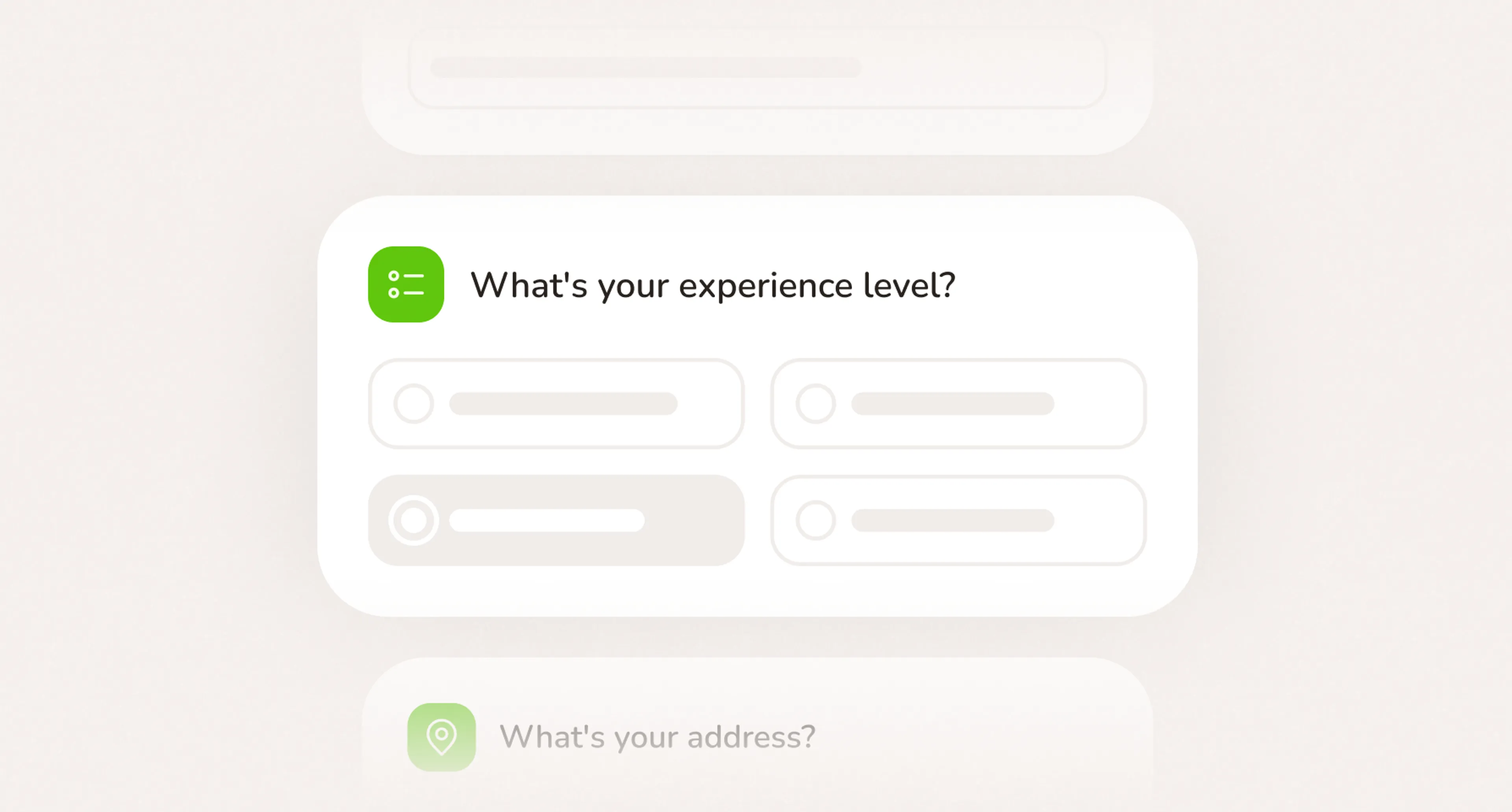 Ask anything at booking