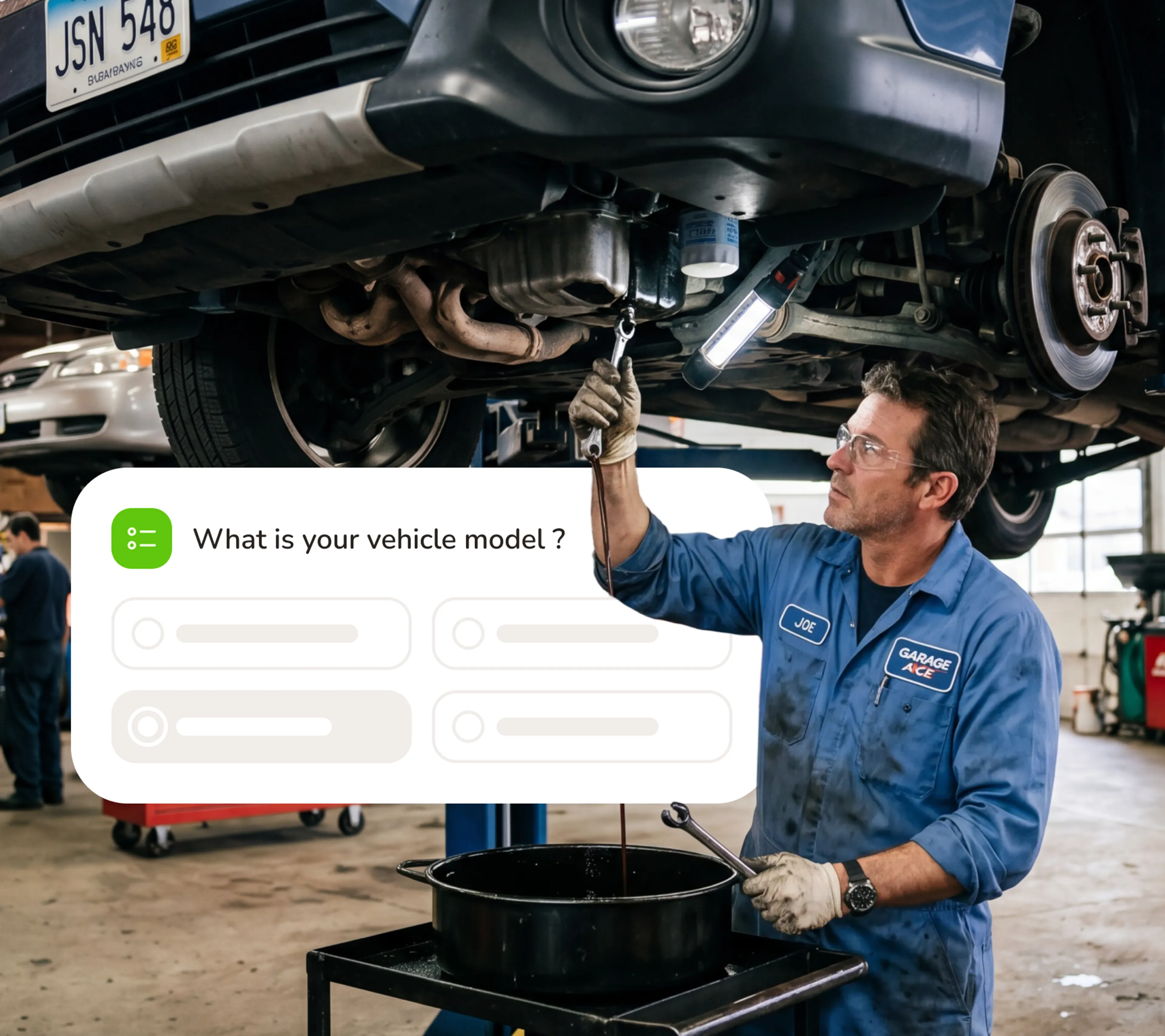 Car info before it arrives