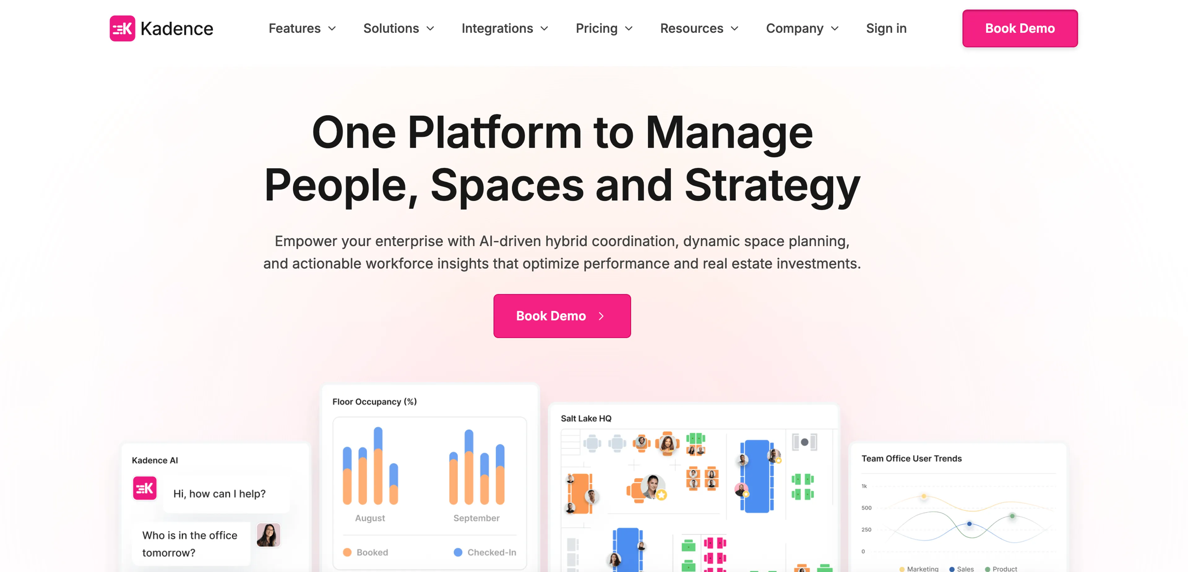 Kadence Website